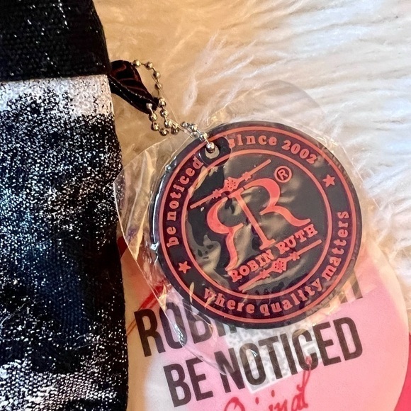 Nwt Robin Ruth Original Cloth Zipper Crossbody Schwarzwald - Picture 3 of 4